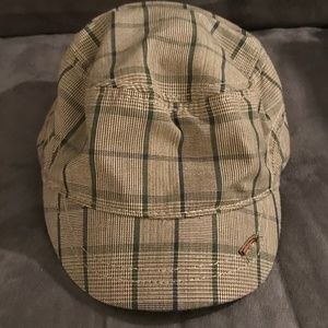Plaid Fitted Hat